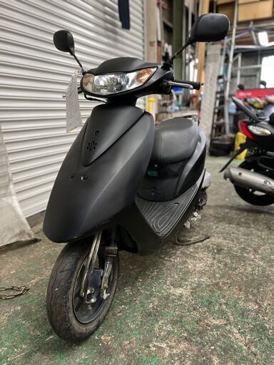 実働　HONDA　4stディオ　マットブラックカラー　プラグ・バッテリー新品！　エンジンオイル交換！　相模原から　安く売ります