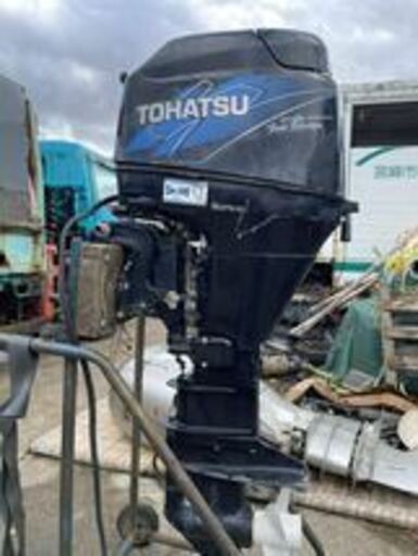 船外機 TOHATSU 25馬力 4スト クランクは回ります.用整備
