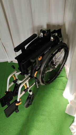 松永製作所 自走式車椅子 ネクストコア NEXT-51B（シート他社品）① 