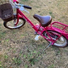 自転車　ルイスアミューズ16インチ　ピンク