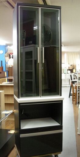 R423 サンモア スリム食器棚、キッチンボード、幅60cm 美品