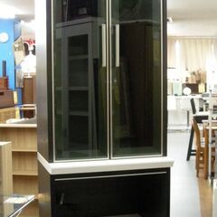 R423 サンモア スリム食器棚、キッチンボード、幅60cm 美品