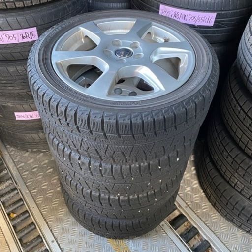 ポロ純正16インチアルミホイール　スタッドレス4本セット