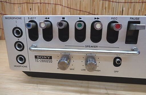 【ジャンク】SONY TC-2860SD デンスケ（使用には整備が必要です） ジャンク】SONY TC-2860SD デンスケ（使用には整備が必要です）