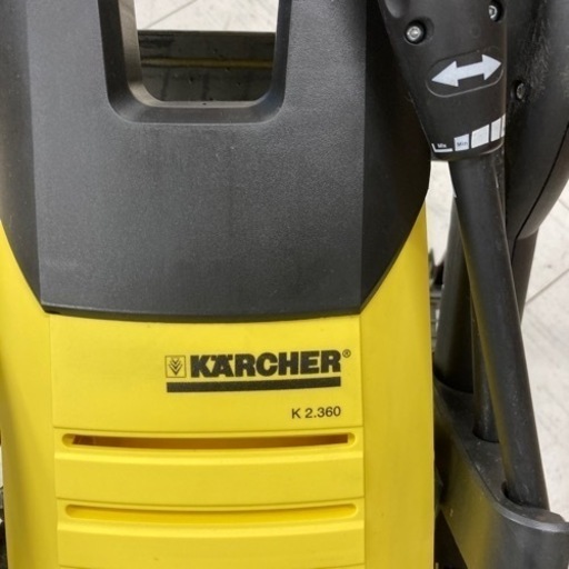 中古品△ケルヒャー KARCHER 　　 高圧洗浄機　　K2.360