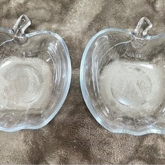 りんご型 ガラス容器