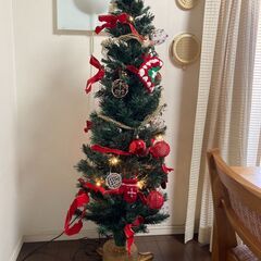 クリスマスツリー／高さ155cm（箱有り）