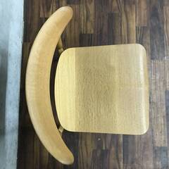 🔷🔶🔷KI14/90　飛騨産業 キツツキ SEOTO チェア 板座 ホワイトオーク OU色 KD201N ダイニングチェア 椅子 イス 食堂椅子 インテリア 展示品     🔷🔶🔷