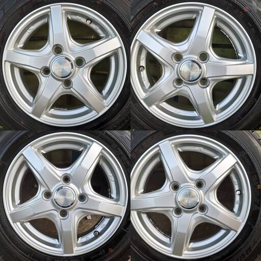 軽自動車に!! TOYO オブザーブ GIZ2 145/80R13 2023 ホイール付 4穴 