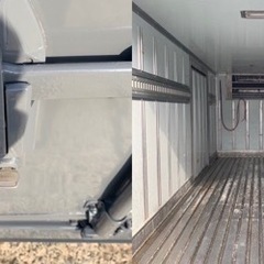 No.687 保冷バン 3ｔ 車 アルミ 箱 バイク 倉庫 トラック コンテナ 米 保管庫 物置 DIY