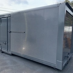 No.688 アルミバン 3ｔ 車  アルミ 箱 バイク 倉庫 トラック コンテナ 米 保管庫 物置 DIY