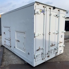 No.621 保冷バン 3t 車 アルミ 箱 バイク 倉庫 トラック コンテナ 米