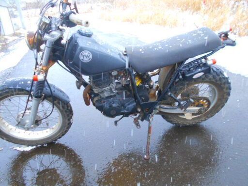 TW200（2JL)書付き未整備ですカスタムベースに、引き取り限定になります。