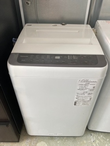 Panasonic 6kg洗濯機 2021年製 リサイクルショップ宮崎屋 住吉店 22.12
