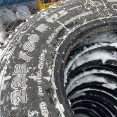 4t トラックタイヤ　6本　