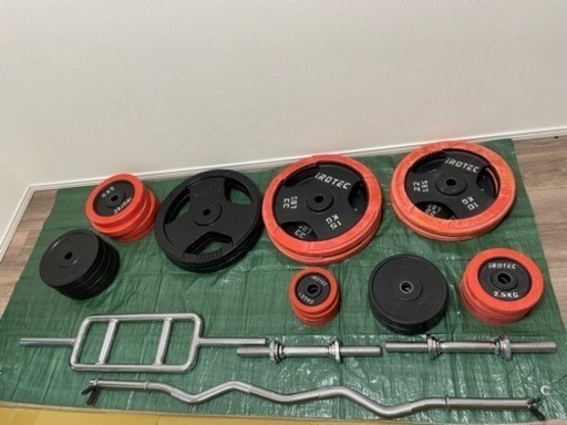 ★②-aと③-aのセット バーベル売ります