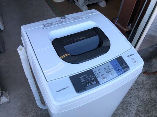 【動作保証あり】HITACHI 日立 2017年 NW-50A 5.0kg 洗濯機【管理KRS520】