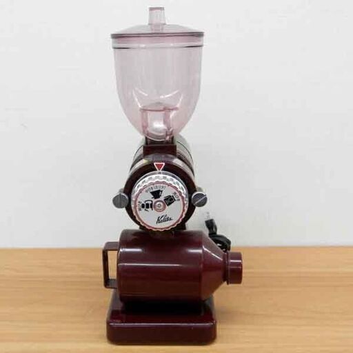 カリタ ナイスカットミル レッド KH-100 Kalita コーヒーミル 小型