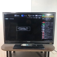 シャープテレビ 2013年製 32型 リモコン付き ☆他にも多数...