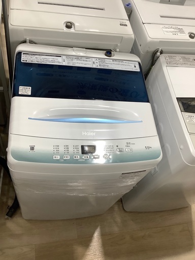 全自動洗濯機 5.5kg Haier JW-U55HK 2021年製