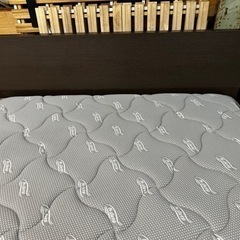 ダブルベッド　ニトリ　引き出し付き　Nスリープ　ポケットコイル