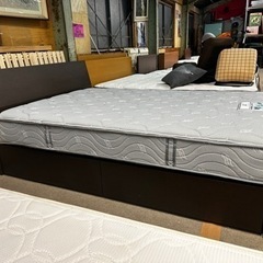 ダブルベッド　ニトリ　引き出し付き　Nスリープ　ポケットコイル