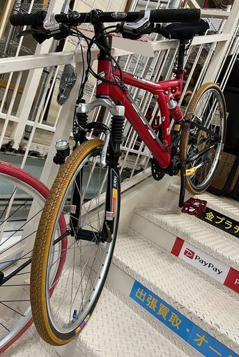 ば*す様 GT XCR 4000 i-drive サスペンションMTB★赤白 ば*す様 GT XCR 4000 i-drive サスペンションMTB☆赤白