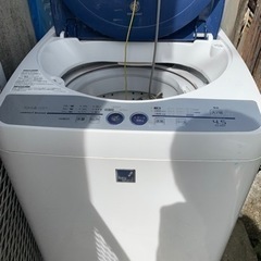 SHARP 洗濯機4.5キロ