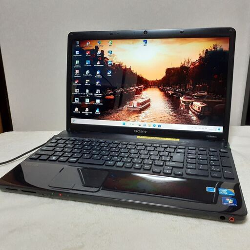SONY　VAIO　SSD搭載　i5　Wi-Fi　Bluetooth　カメラ　テンキー付き　Windows11　訳ありのため新品Bluetoothスピーカー付属　④