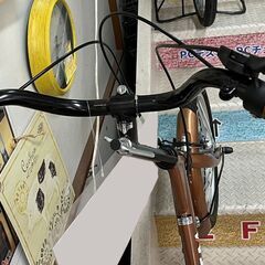 折りたたみ自転車 BTM BIKE 16インチ 変速あり ブラウン【ユーズドユーズ名古屋天白店】J2274