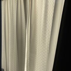 カーテン　掃き出し窓用遮光＆レースカーテン