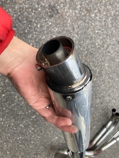 XJR400 マフラー 4HM いい音します