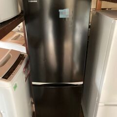 ☆中古￥21,000！【会員価格￥17,000】TOSHIBA　153㍑2ドア冷蔵庫　家電　2021年製　GR-S15BS(K)型　幅48cmｘ奥行58cmｘ高さ127cm　【BL047】