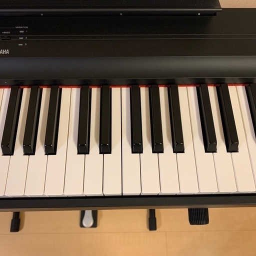ヤマハ YAMAHA ピアノ Pシリーズ 88鍵盤 ブラック P-125B