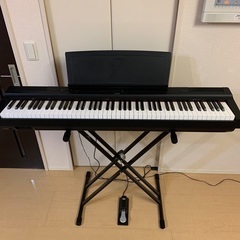ヤマハ YAMAHA ピアノ Pシリーズ 88鍵盤 ブラック P...