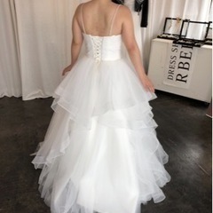 ウェディングドレス、パニエ、ベール付き　値下げ　4月末処分