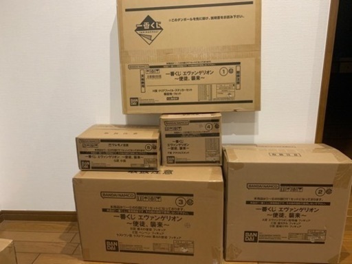 エヴァ 一番くじ5点1セット
