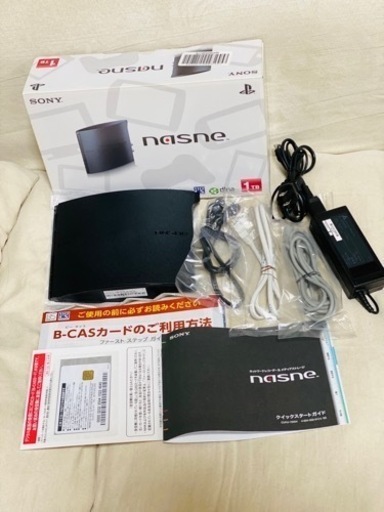 【SONY】【中古美品】PS4 nasne 1TB