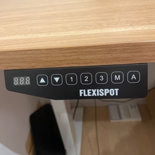 Flexispot 電動昇降デスク 100cm メモリ機能付き 引き出し付き