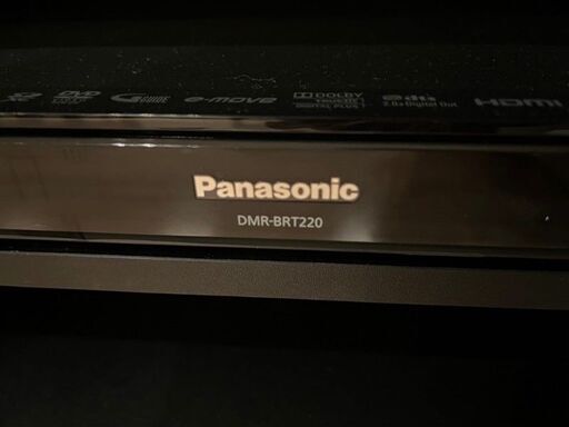 パナソニック　ブルーレイディスクレコーダー　ディーガ　DMR-BRT220