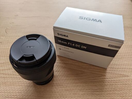 再々大幅値下げ！【超美品】SIGMA 16mm F1.4 DC DN  Contemporary　ソニーEマウント　APS-Cミラーレスカメラ用
