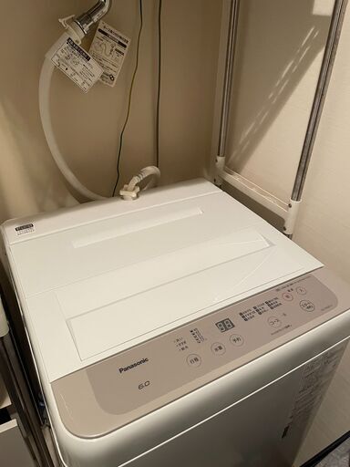 パナソニック洗濯機6kg 2020年製造