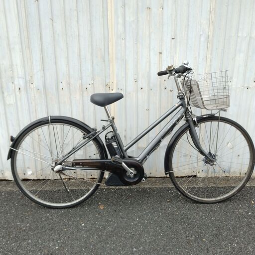 R4170電動アシスト自転車　2009年ヤマハ　PAS CITY S　充電器　バッテリー　鍵1本付き　電動自転車