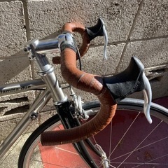 ロードバイク　クロモリ　カーボン　calamita due 日本製