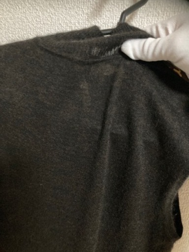 エルメス　カシミヤ　ベスト　スターマーク