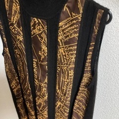 エルメス　カシミヤ　ベスト　スターマーク