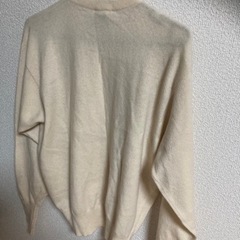 エルメス　セリエボタン　カーディガン　カシミヤ100