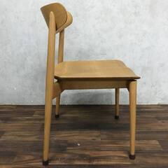 🔷🔶🔷KI14/89　飛騨産業 キツツキ SEOTO チェア 板座 ホワイトオーク OU色 KD201N ダイニングチェア 椅子 イス 食堂椅子 インテリア 展示品 ③🔷🔶🔷