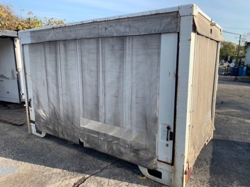 No.690 2t 車 アルミ 箱 バイク 倉庫 トラック コンテナ 米 保管庫