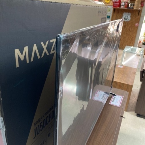 新品！MAXZEN 4K対応液晶テレビ50型